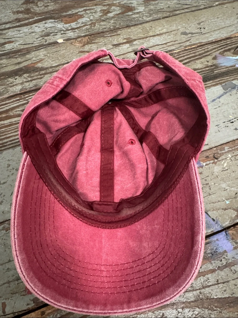 Womens 'Sorta Sweet Sorta Savage' Distressed Pink Cap